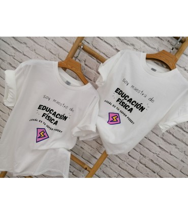 Camiseta MAESTRA EDUCACIÓN Física