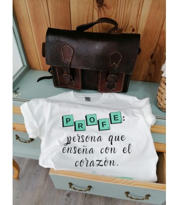 Camiseta PROFE CORAZÓN