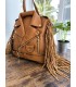 Bolso Biker Flecos