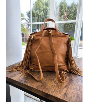 Bolso Biker Flecos