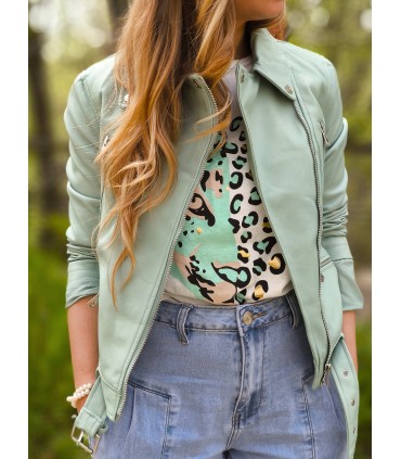 Biker Verde Agua