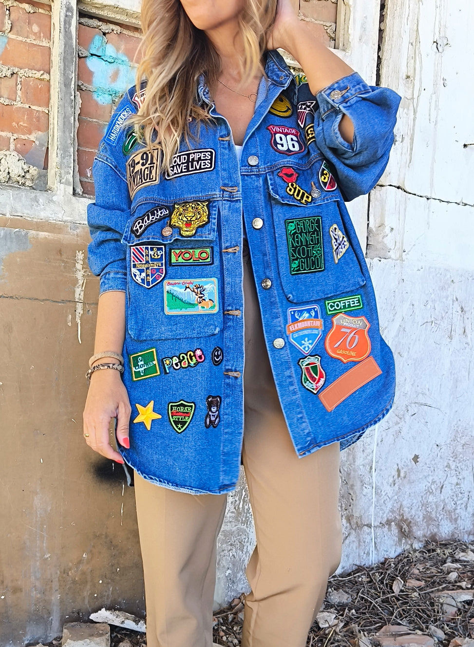 SOBRECAMISA VAQUERA DENIM